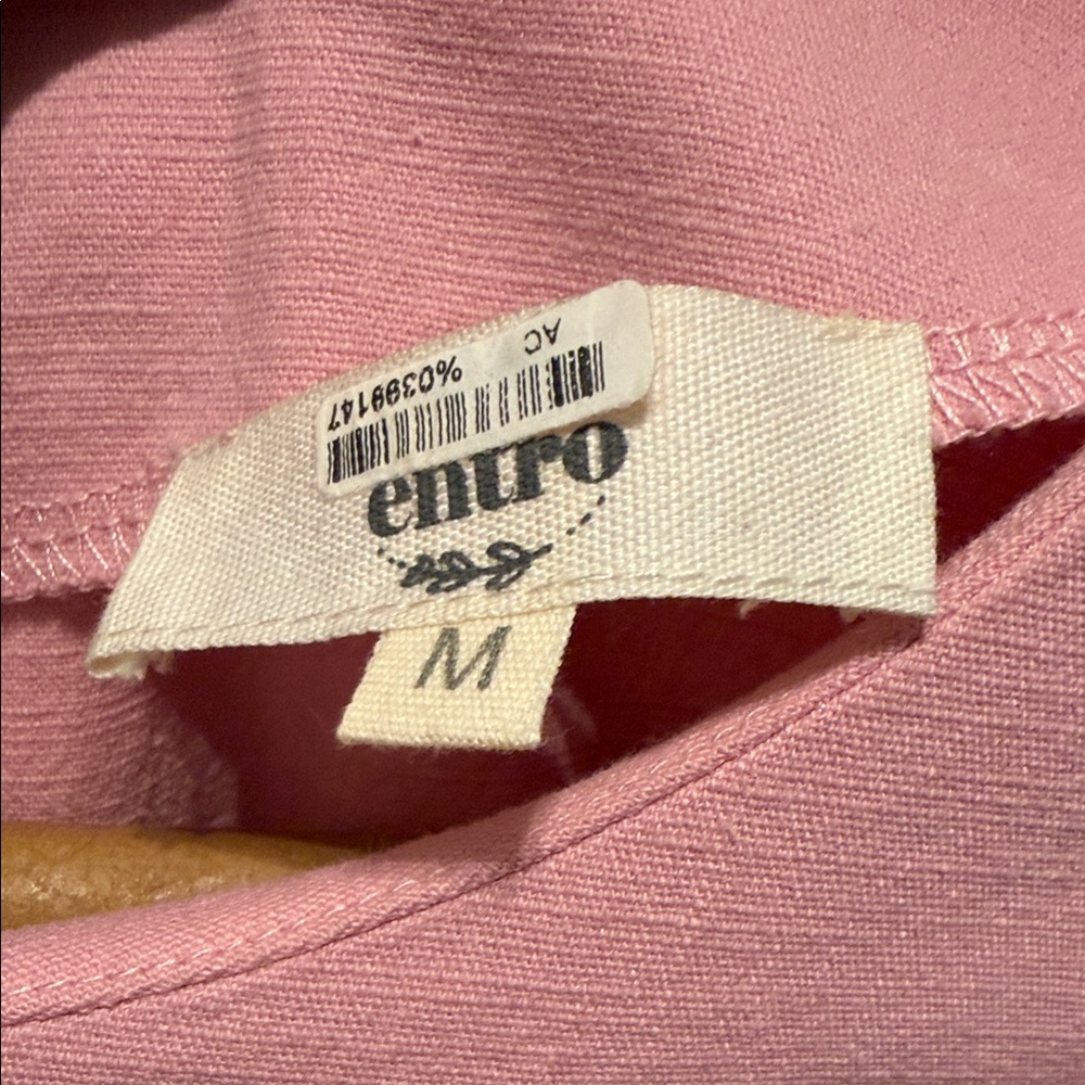 Entro Pink Ruffle Accent Blouse - Picture 2 of 3
